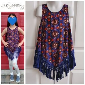 Jak & Peppar Fringe Tunic